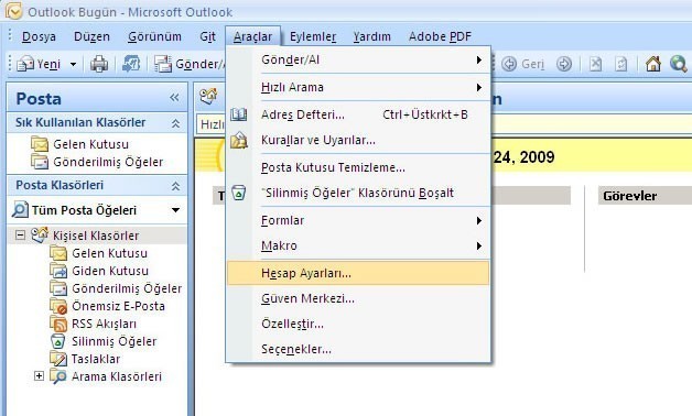 Outlook 2007 Kurulum 1